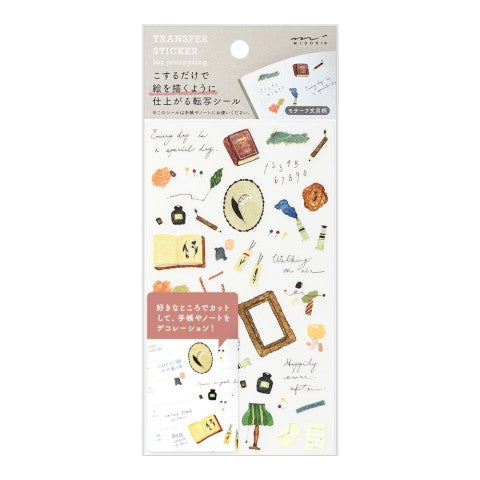 Midori Transfer Sticker for Journaling - Fashion