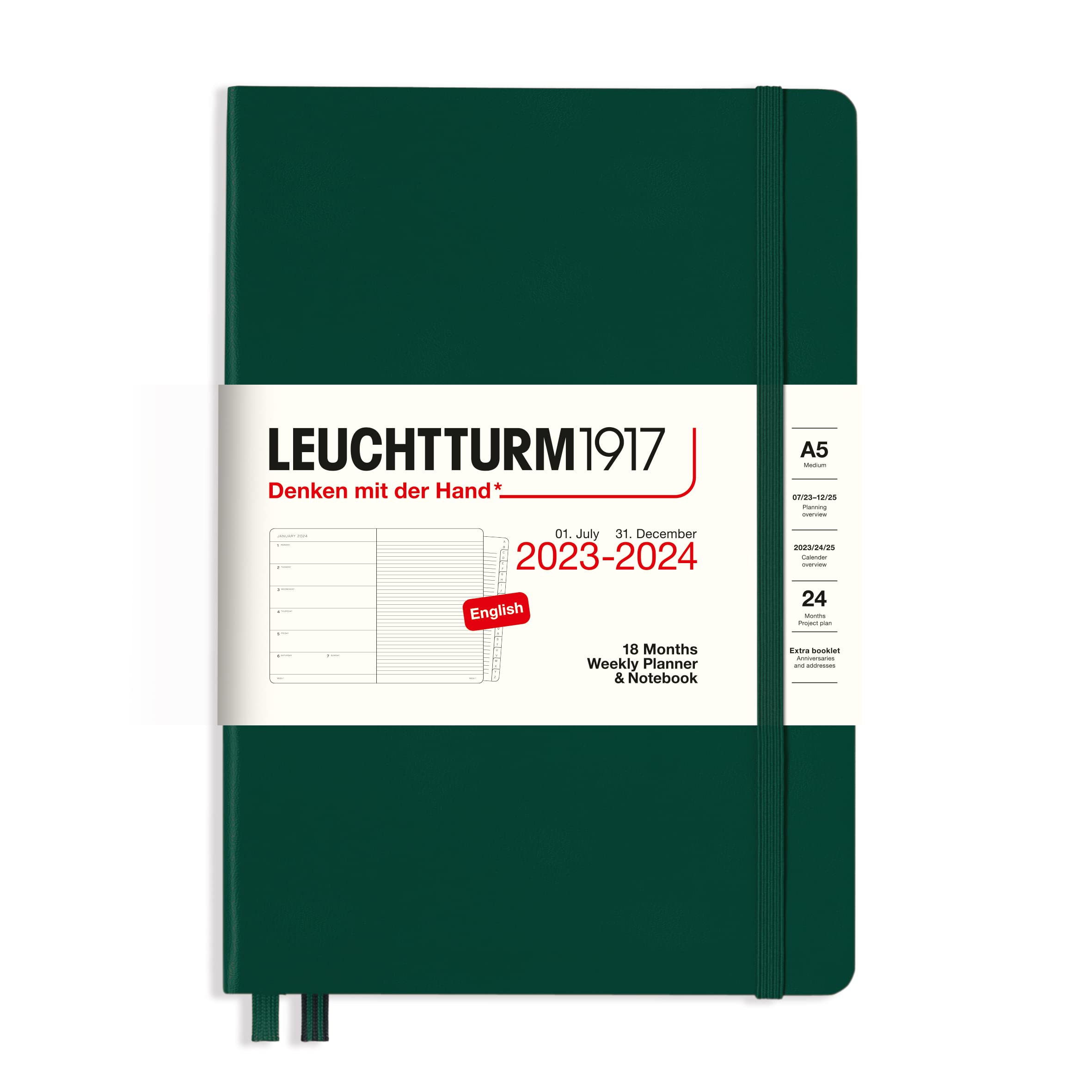 18-month Pocket Planner 2023-2024