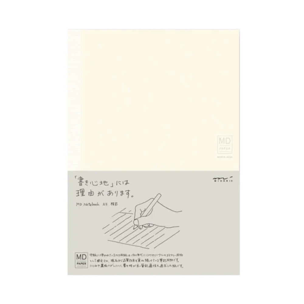 Midori MD A5 Notebook - Grid