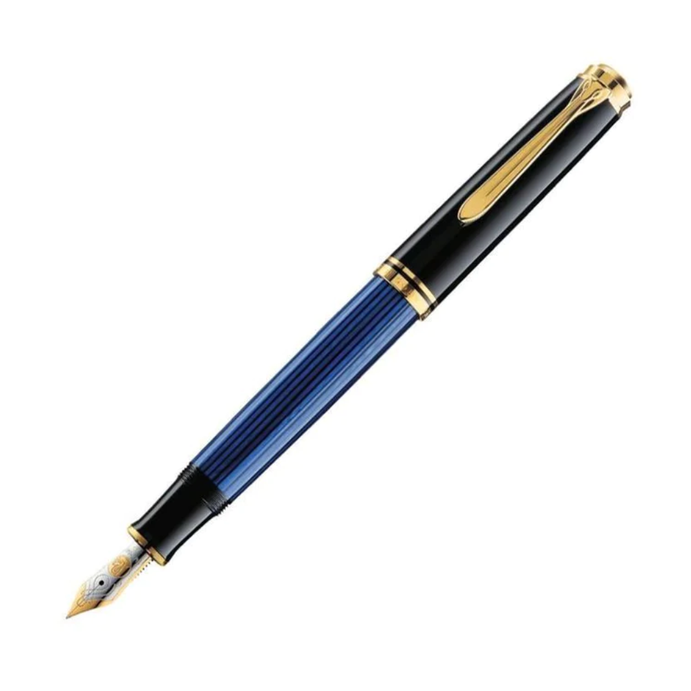 Pelikan Souverän M600 Series Fountain Pen - Black/Blue