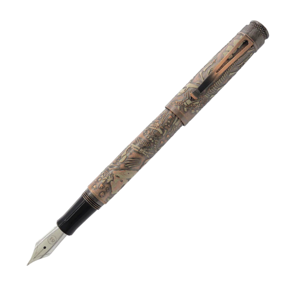 Retro 51 Tornado Fountain Pen - Raw Brass - Pen Boutique Ltd