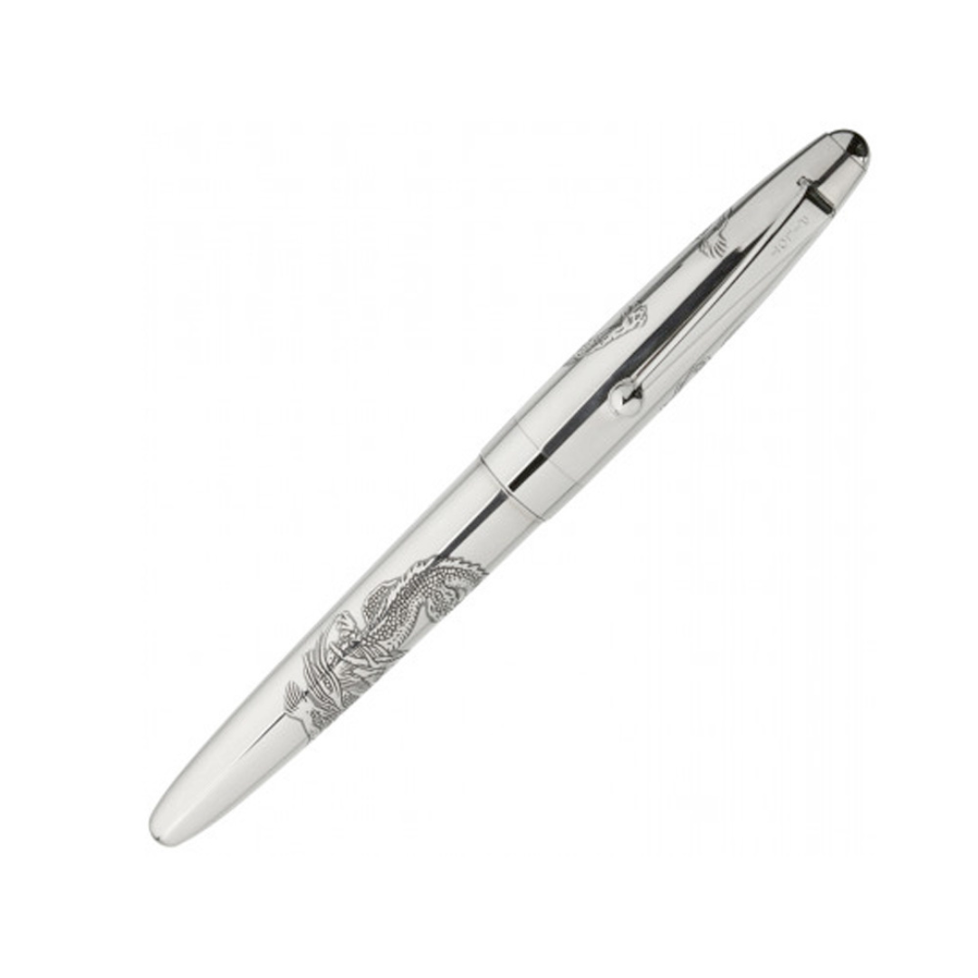 Pilot Sterling Silver Fountain Pen Dragon Dromgoole's Fine Writing