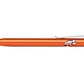 Tactile Turn Short Aluminum Bolt Action Pen - Orange