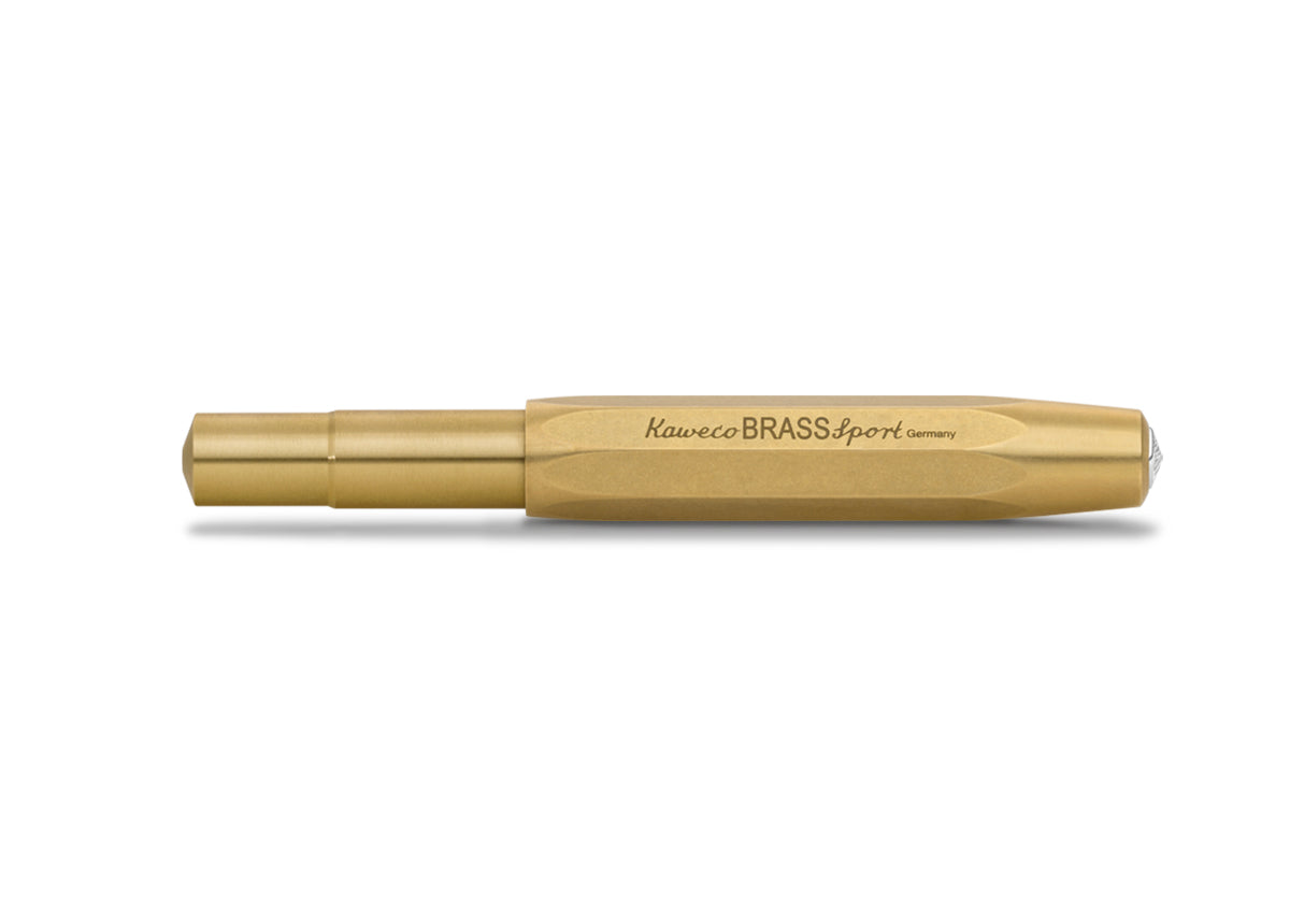 Kaweco Sport Rollerball - Raw Brass