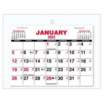 Payne 2025 #102 Easel-Back Calendar (5" x 4")