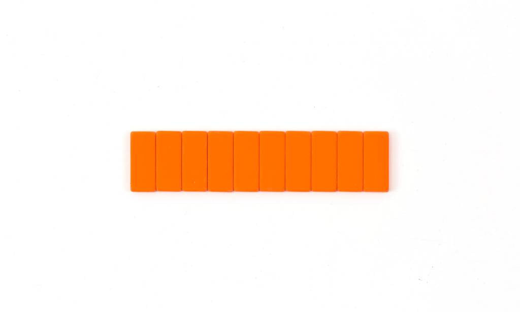 Blackwing Replacement Erasers - Orange (10 ea)