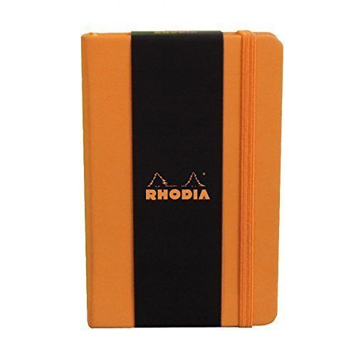 Rhodia A5 Hardcover Webnotebooks - Orange, Lined, Pen Place