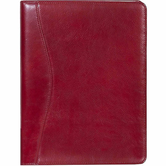 Scully 5012 Leather Pad Holder - Italian Red