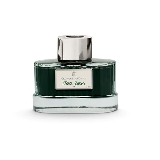 Graf von Faber-Castell Moss Green Bottled Ink (75ml)