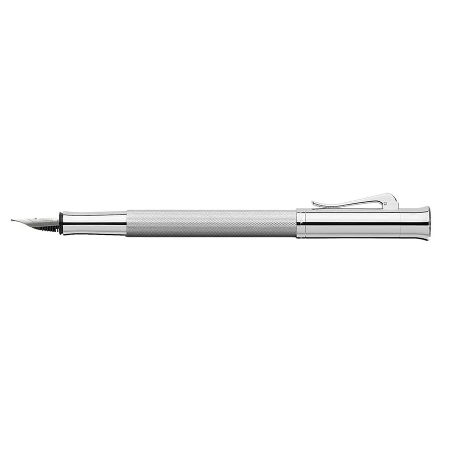 Graf von Faber-Castell Fountain Pen - Guilloche Rhodium