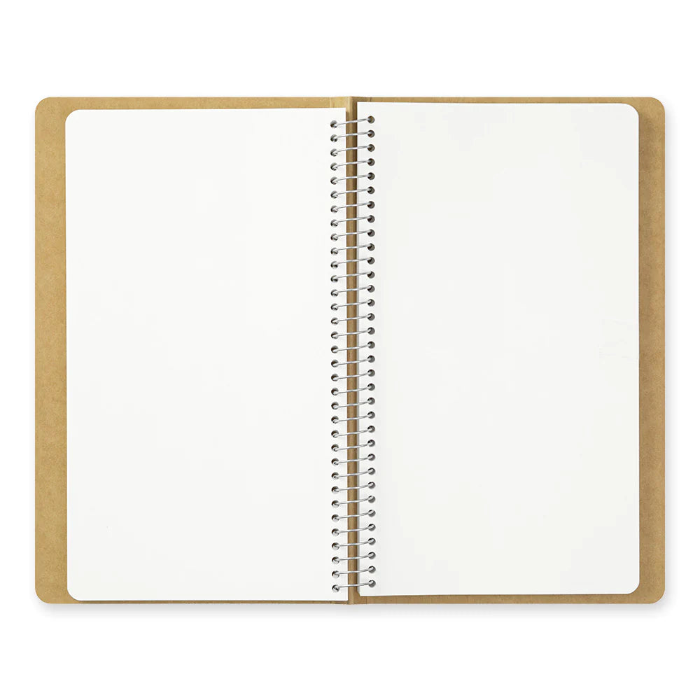 Traveler's Company Spiral Ring Notebook - Blank MD Paper White