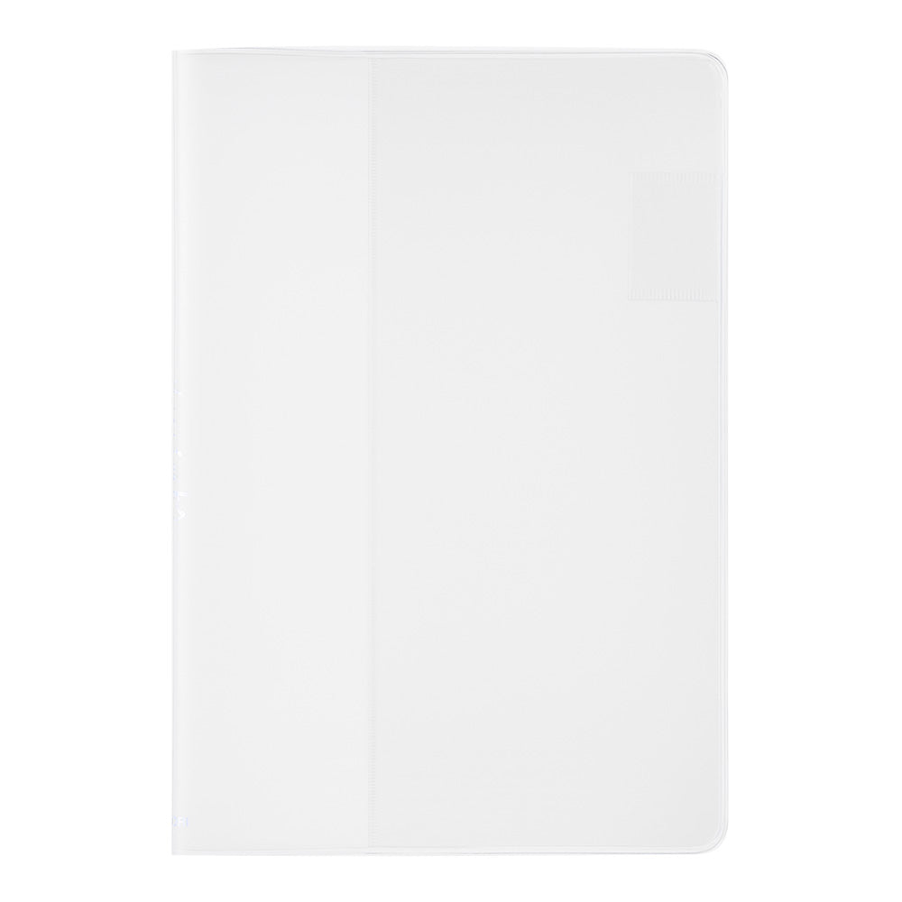 Midori Yuru B6 Log Notebook Cover - Clear