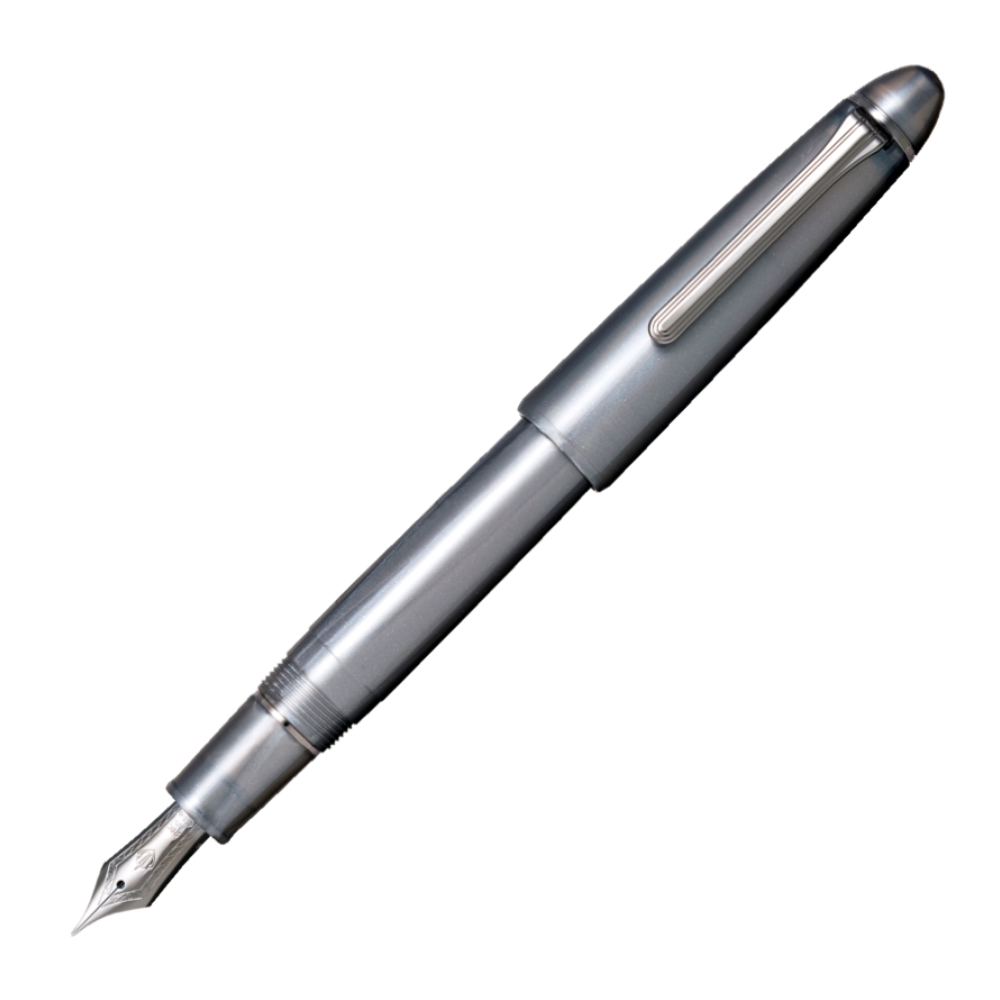 Sailor 1911L Ringless Metallic Fountain Pen - Simply Gray (Discontinued)