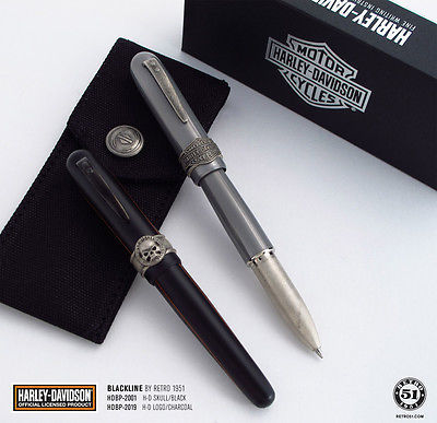 Retro 51 Collection Ballpoint - HD Skull (Harley Davidson Blackline)