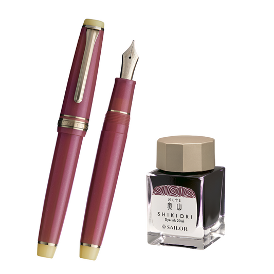 Sailor Pro Gear Slim Japanese Sweets Fountain Pen Set - Nerikiri (Limited Edition)