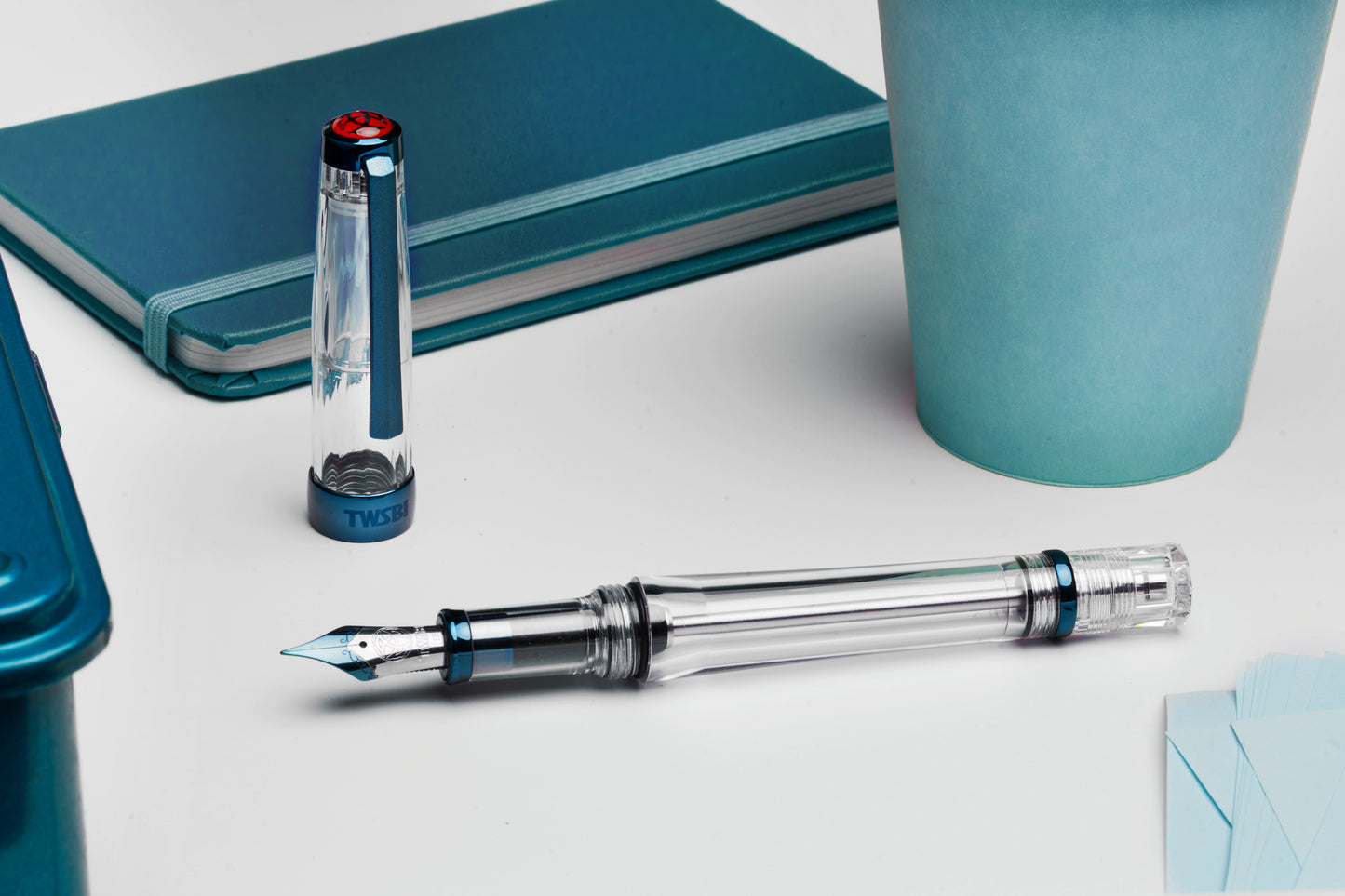 TWSBI Vac700R Fountain Pen - Kyanite Blue