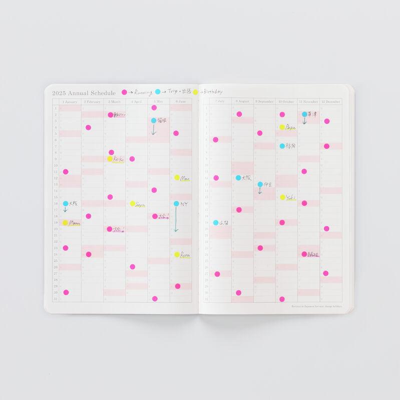 Stalogy Diary A5 Slim Monthly