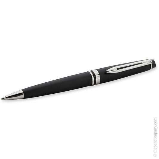 Waterman Expert Ballpoint - Matte Black with Chrome Trim