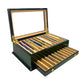 22 Lacquered Pen Box - Emerald Green