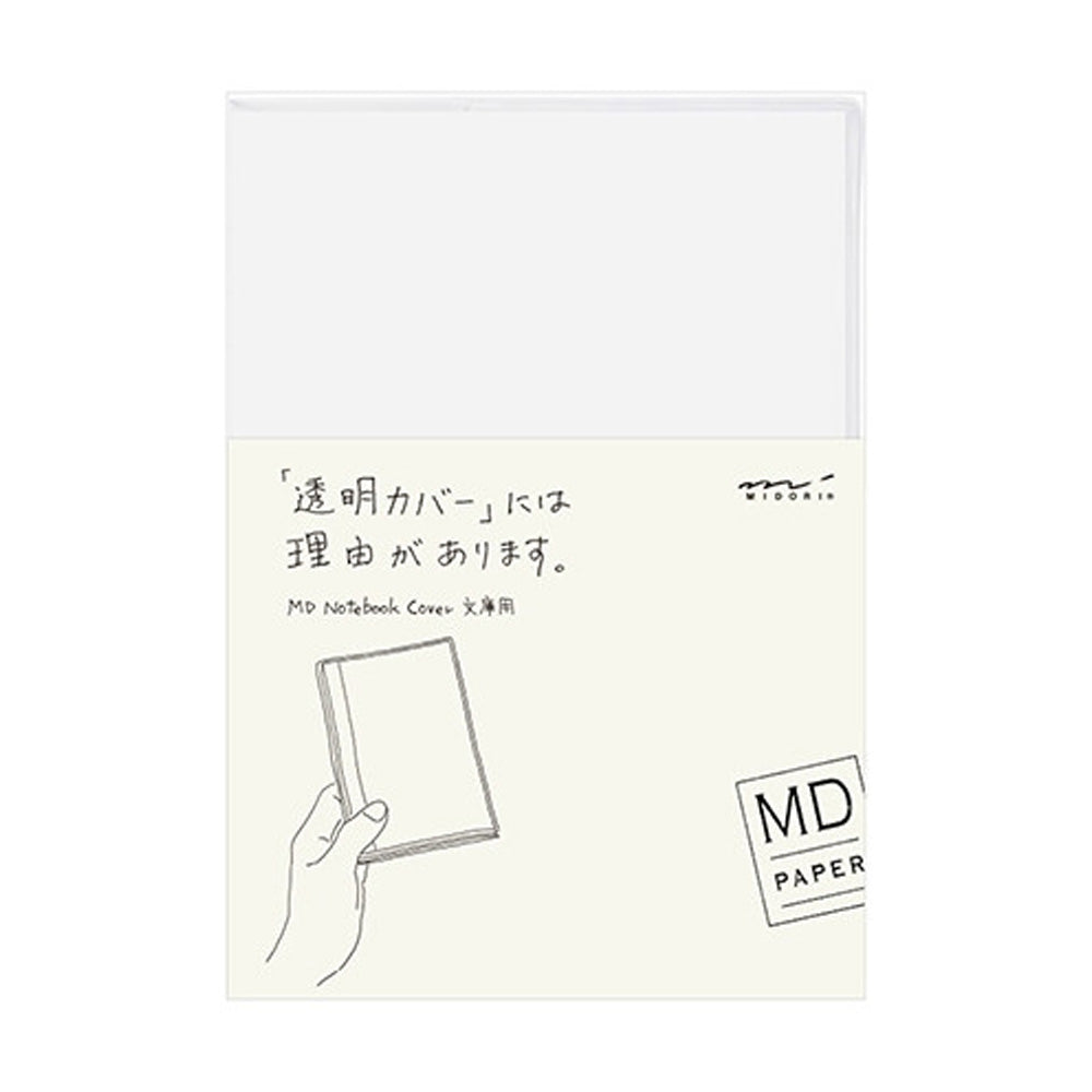 Midori MD A6 Notebook Cover - Clear