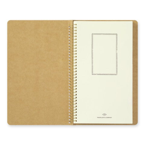 Traveler's Company Spiral Ring Notebook - Paper Pocket (A6 Slim)