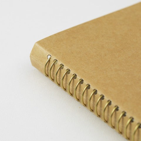 Traveler's Company Spiral Ring Notebook - Paper Pocket (A6 Slim)