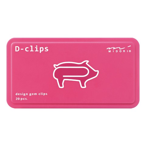 Midori D-Clips Pig