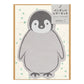 Midori Letter Set Die-Cut Animal - Penguin