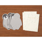 Midori Letter Set Die-Cut Animal - Penguin