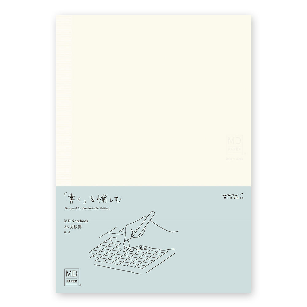 Midori MD A5 Notebook - Grid