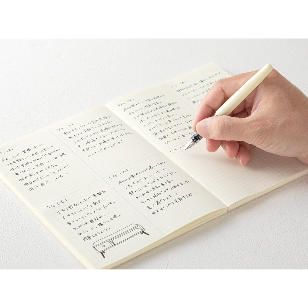 Midori MD A5 Notebook - Grid Block