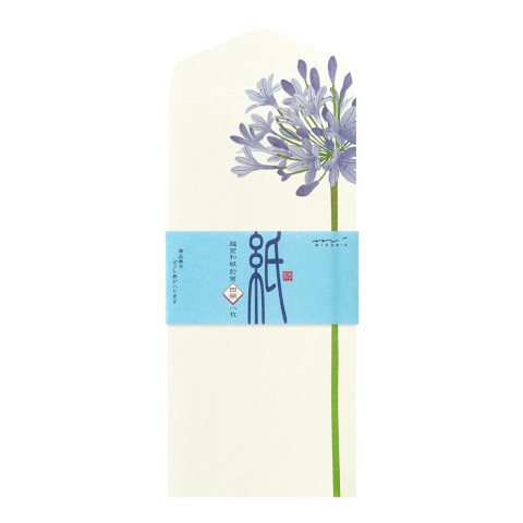 Midori Four Designs Envelope - Summer Flowers