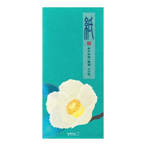 Midori Four Designs Letterpad - Silk-Printing Japanese Stewartia