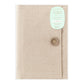 Midori Yuru B6 Log Notebook Cover - Cloth Beige