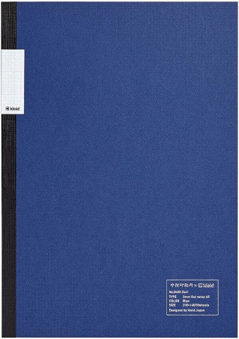 Kleid 2mm Flat Notes A5 Notebook - Blue