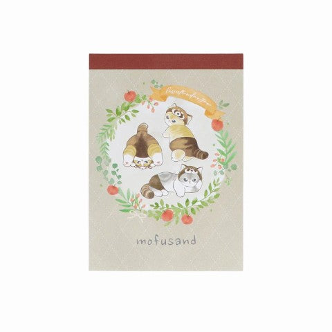 Sun-Star Mofusand S8 Memo Pad - Mini Lesser Panda