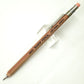 Ohto Wooden Mechanical Pencil Mini with Eraser & Clip - Natural (.5mm)