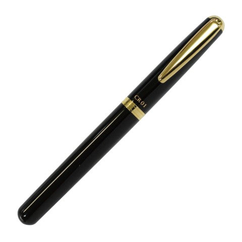 Ohto Ceramic (.5mm) Rollerball CR01 Thick Barrel - Gold/Black