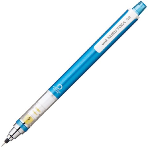 Kuru Toga Standard Mechanical Pencil 0.3 Blue