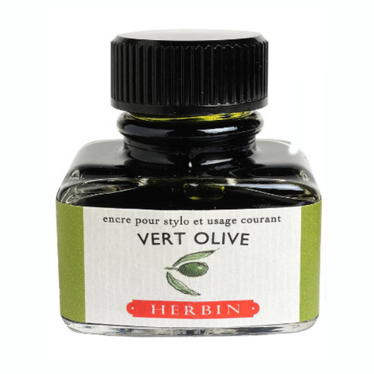 J. Herbin Vert Olive 30ml Bottled Ink