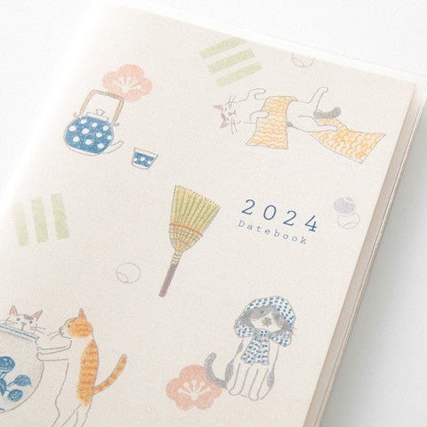 Midori 2024 MD Notebook Diary - B6 Slim