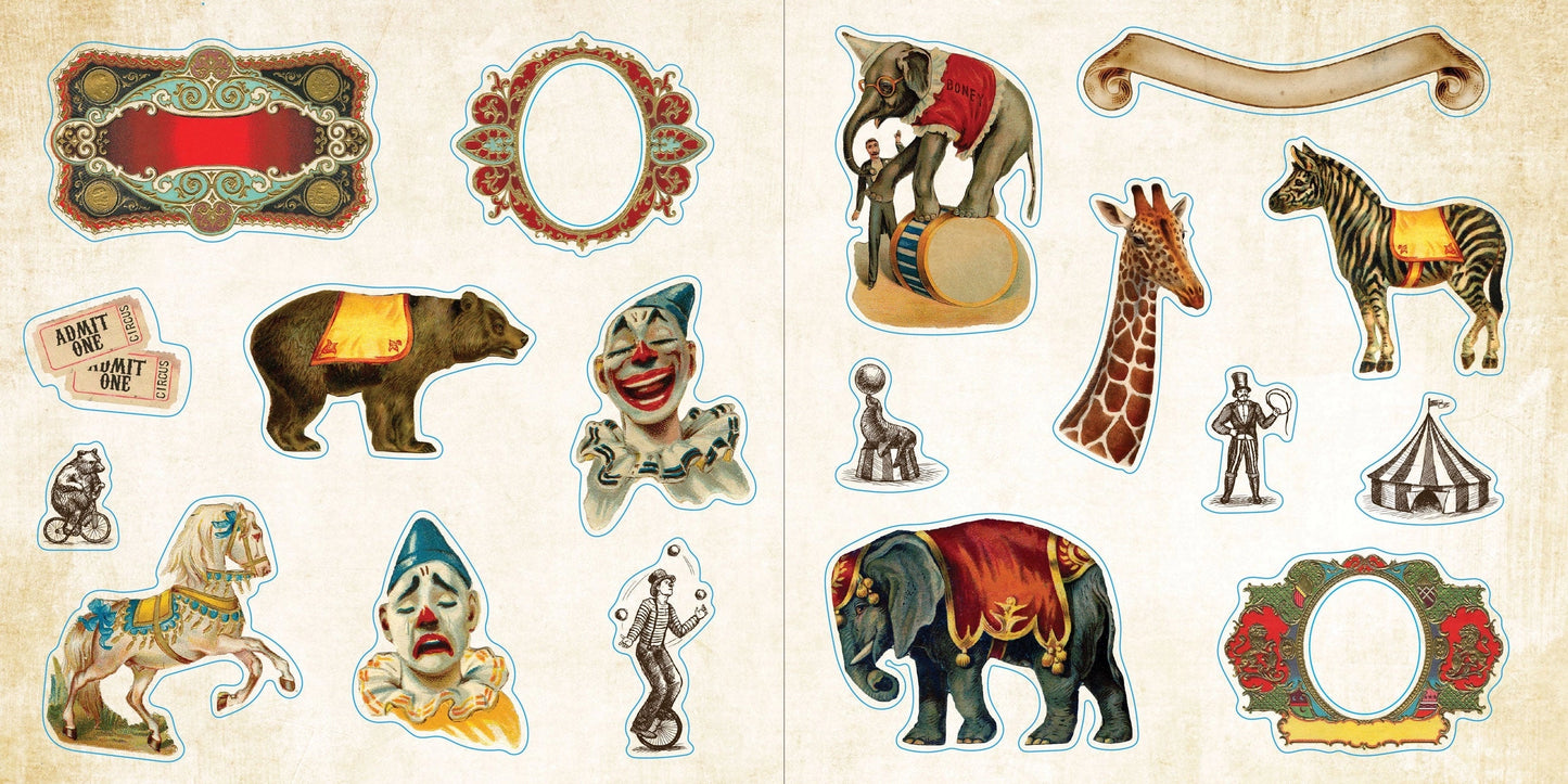 Loads of Ephemera Sticker Book (580 Stickers)