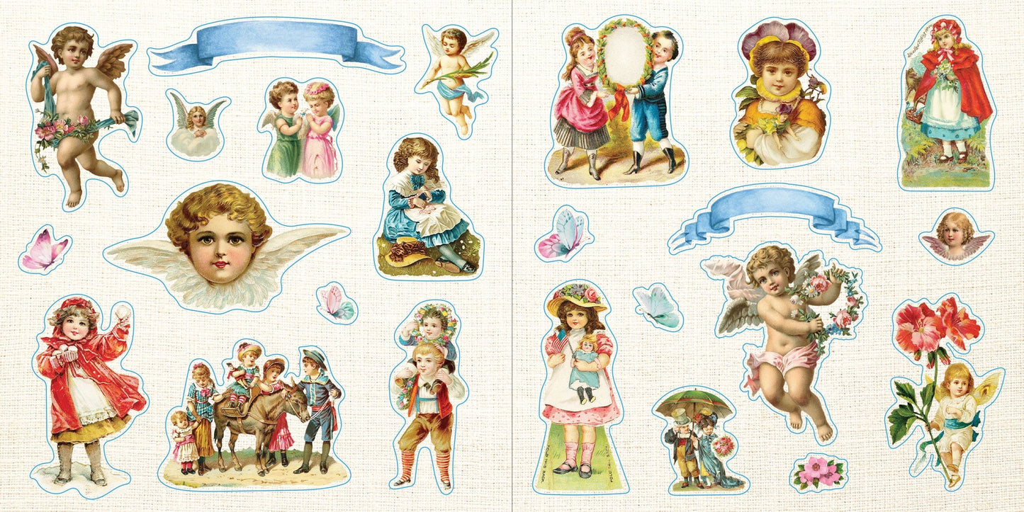 Loads of Ephemera Sticker Book (580 Stickers)