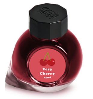 Colorverse Very Cherry (15ml) Bottled Ink (USA Special Series, Michigan)