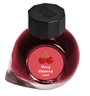 Colorverse Very Cherry (15ml) Bottled Ink (USA Special Series, Michigan)