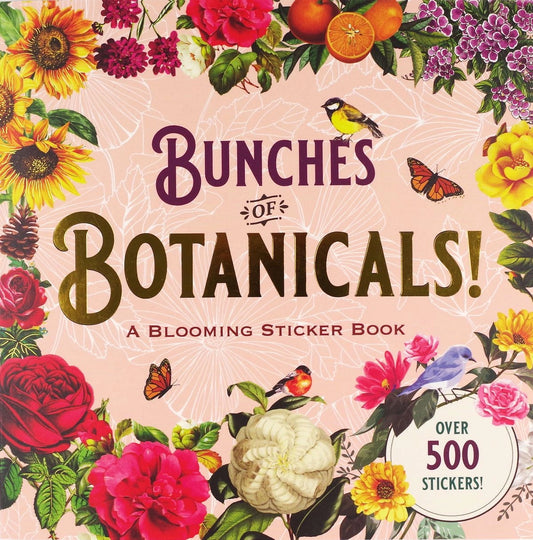 Bunches of Botanicals Sticker Book (500 Stickers)