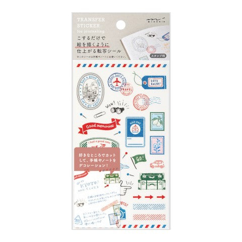 Midori Transfer Sticker for Journaling - Fashion