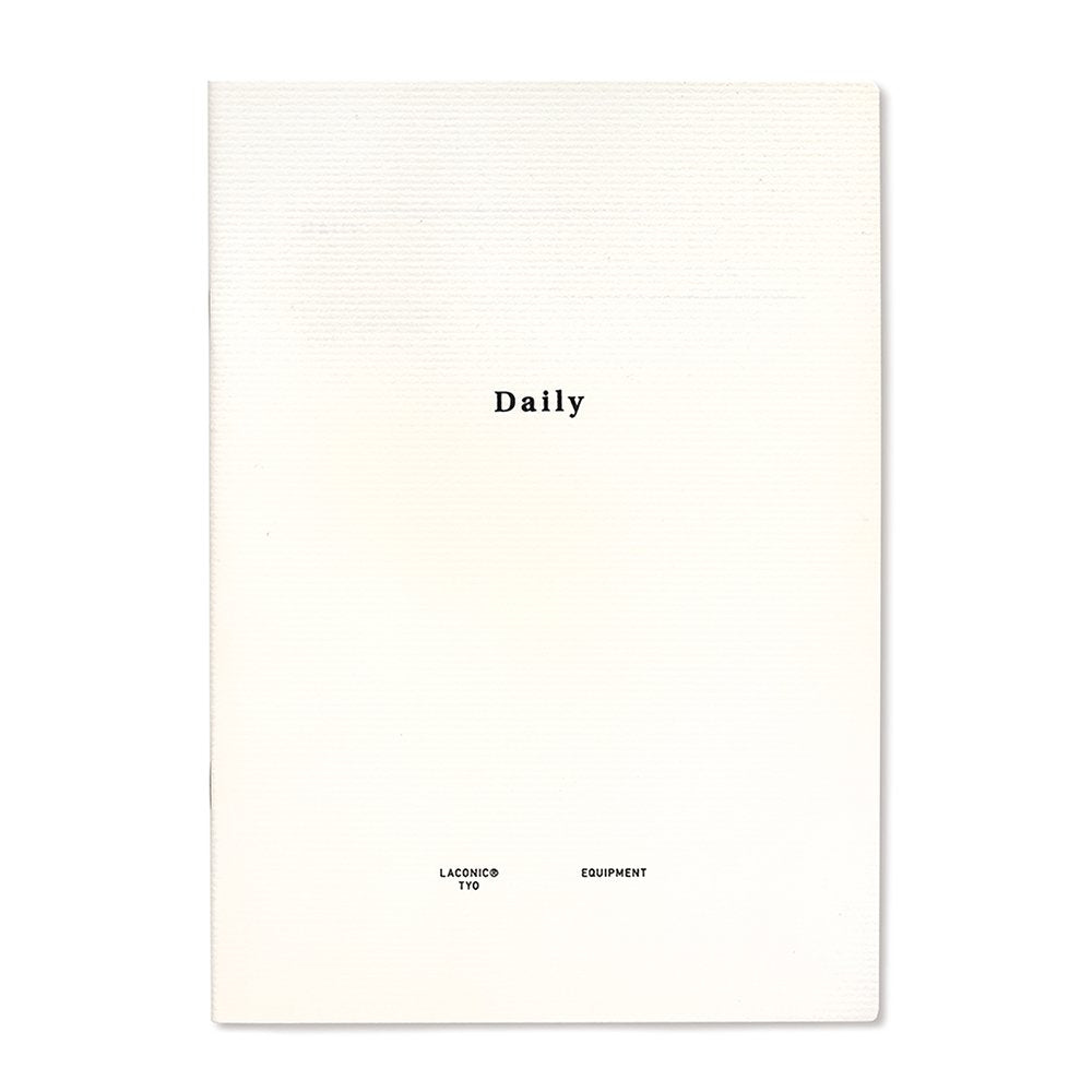 Laconic Style Notebook - Daily (A5)