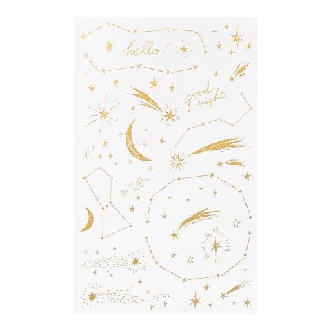 Midori Foil Transfer Stickers - Stars