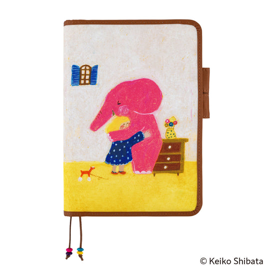 Hobonichi A5 Cousin Cover Only - Keiko Shibata: Emotional Reunion with Kariya-san